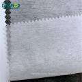 100% Polyester LDPE Coating Chemical Bond  Non Woven Fusible Interfacing Fabric for Garment Embroidery